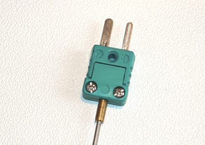 Thermocouple avec sortie par connecteur mâle miniature
